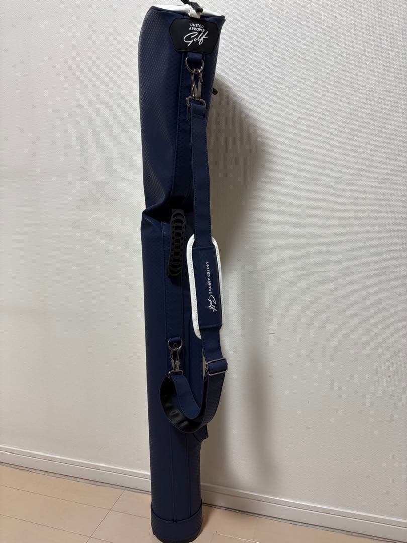 UNITED ARROWS Golf ゴルフレンジバッグ ネイビー