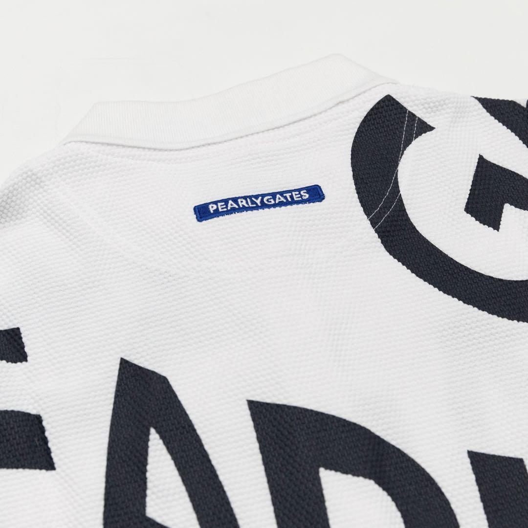 【新品タグ付】PEARLY GATES ポロシャツ ホワイト