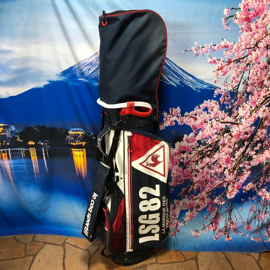 寶BV-1121 le coq ルコック キャディバッグ スタンド式 ネイビー