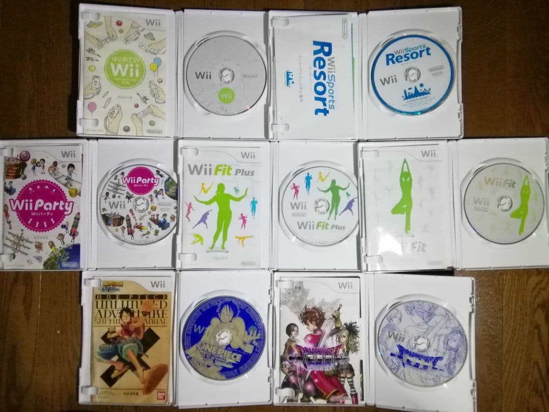 Nintendo Wii本体 WiiFit ソフト7本セット