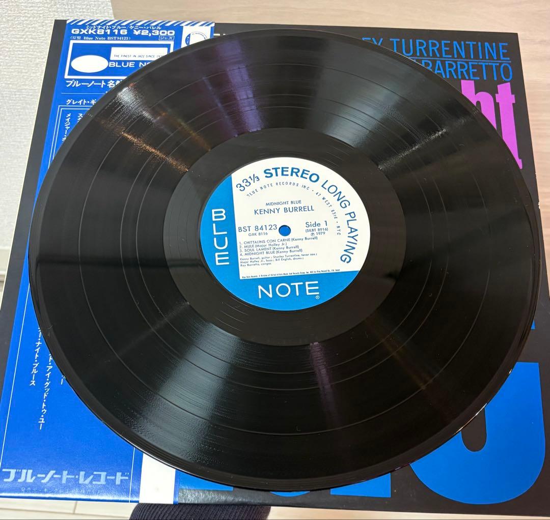 d*9様 【LP】Kenny Burrell Midnight Blue ケニー