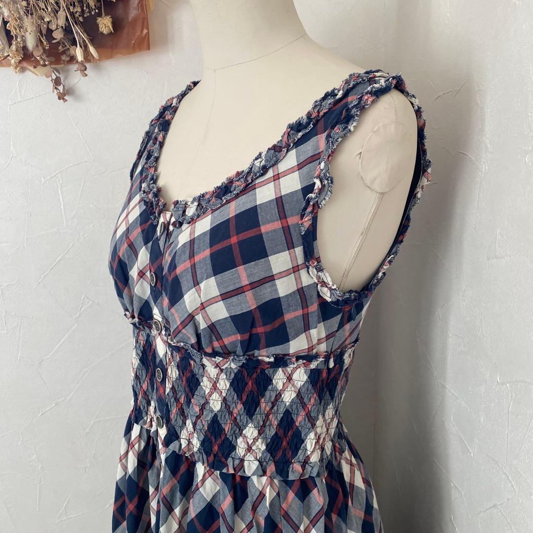 美品　BURBERRY BLUE LABEL 38 ワンピース　チェック