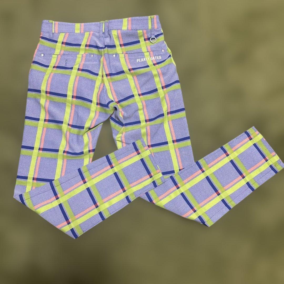 PEARLY GATES チェック柄パンツ　M