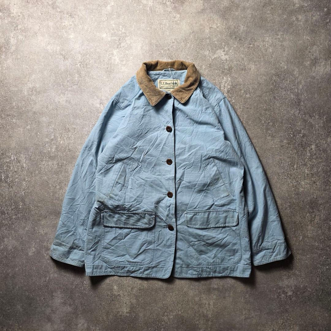 L.L.Beanエルエルビーンハンティングジャケットカバーオールユニセックス水色