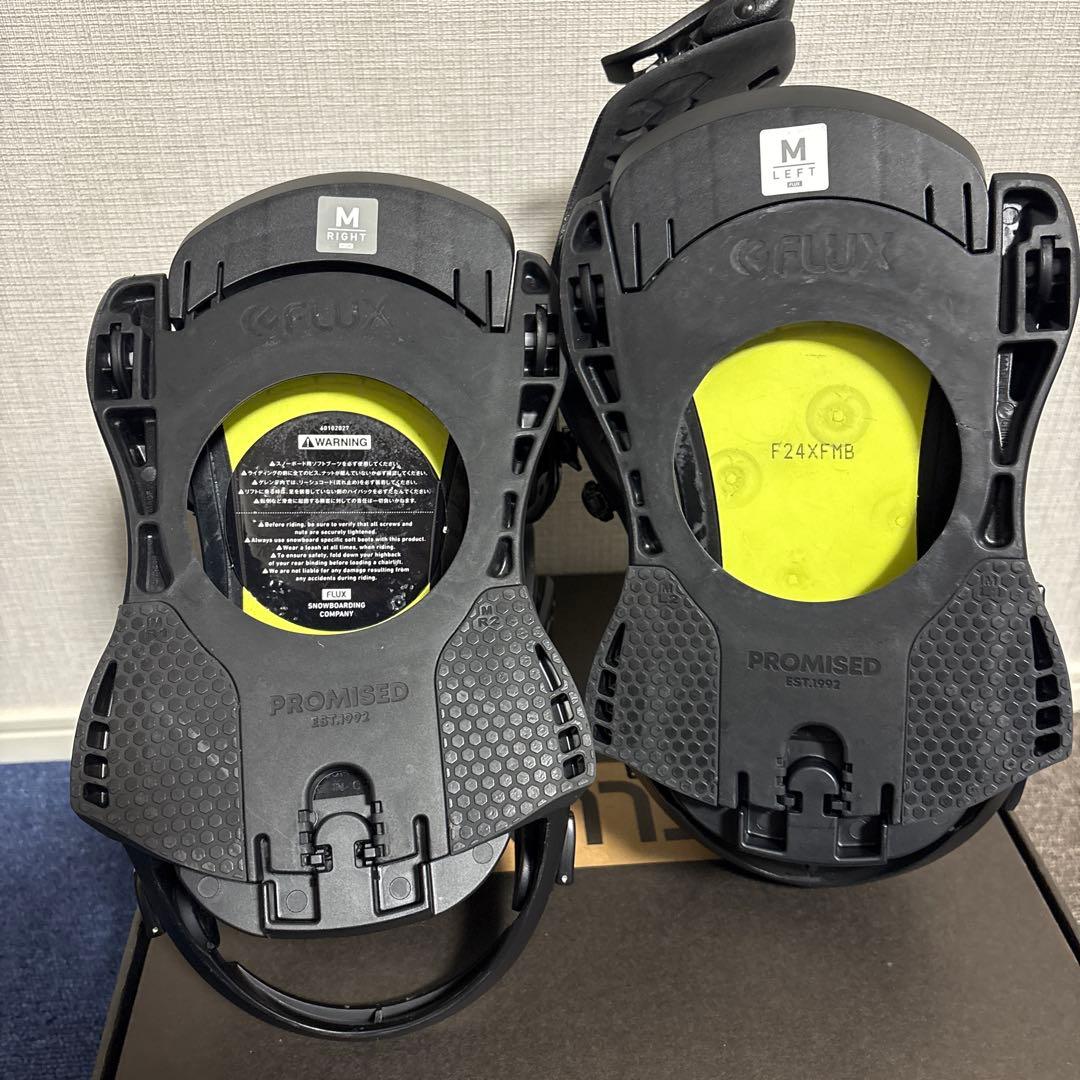 FLUX XF ブラック ビンディング Mサイズ 23-24モデル 箱付き