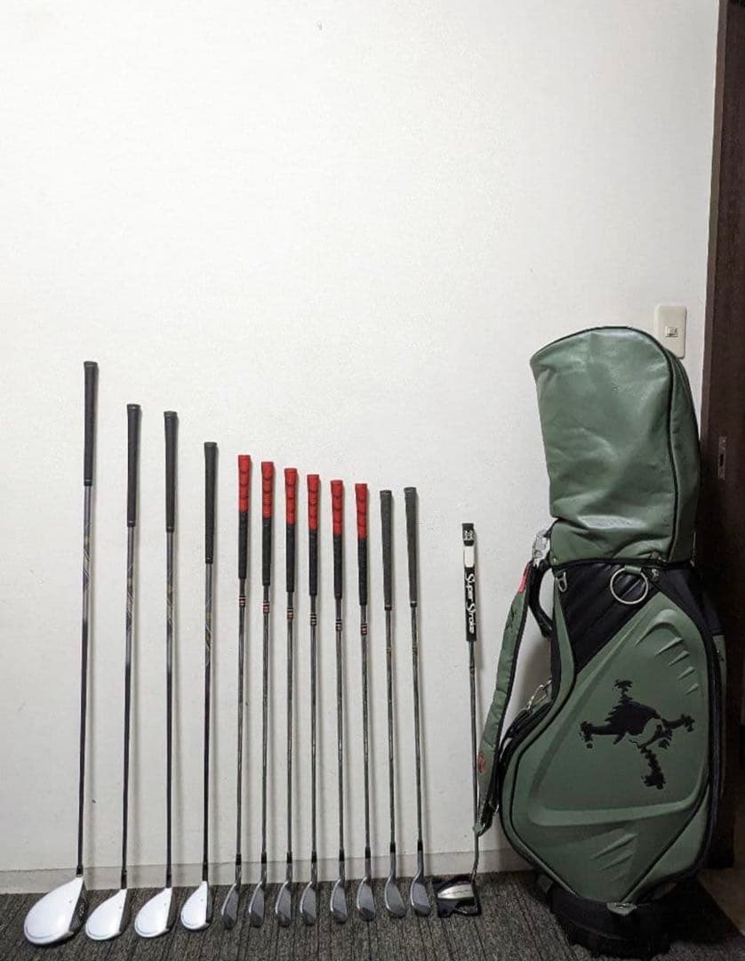 ★豪華★　テーラーメイド　メンズゴルフセット　OAKLEYキャディバック