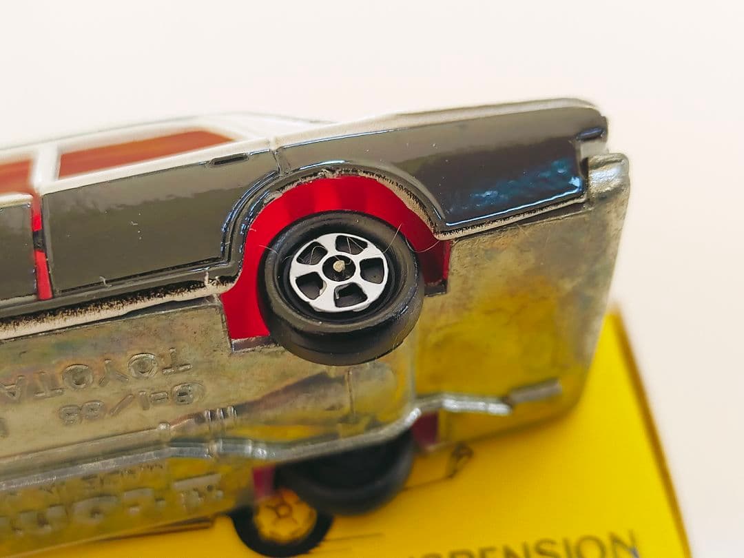 N4-1-3 赤色Cタイプ 1A クラウン パトロールカー 黒箱 トミカ 日本製