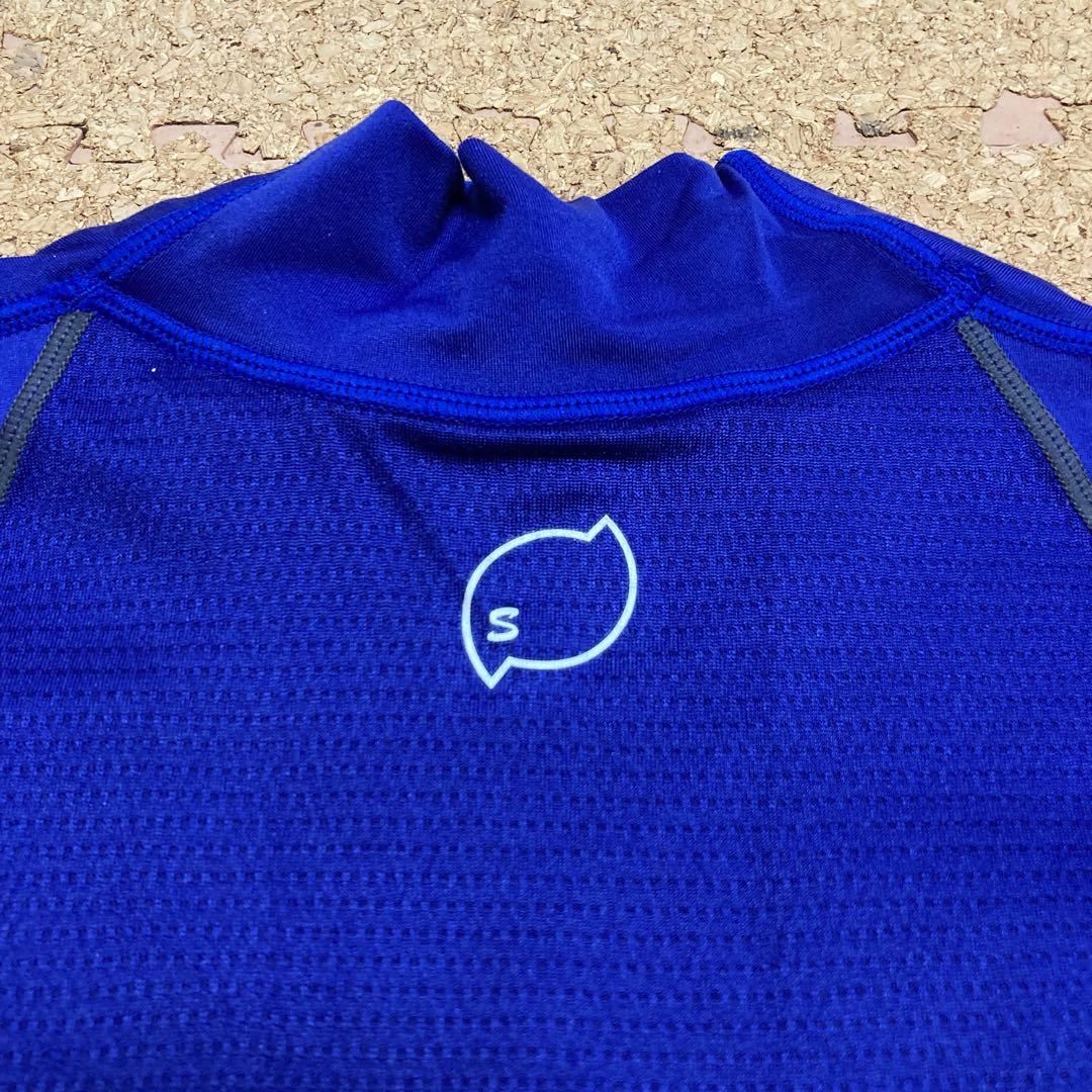 【美品】オンヨネONYONEキネシオカットボンディングハイネックロングスリーブS