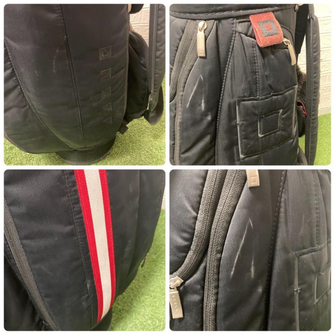 onoff オノフ　ゴルフバッグ キャディバッグ ブラック