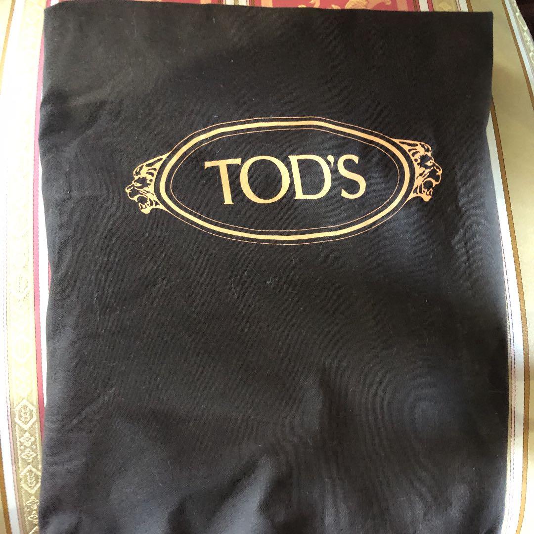 ★TOD'Zトッズ★ハンドバッグ 黒 保存袋有り