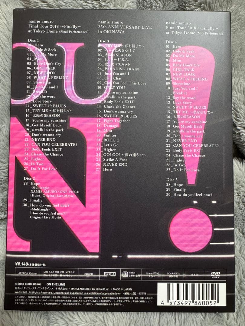 安室奈美恵 Final Tour 2018～Finally〜初回盤&ナナコカード