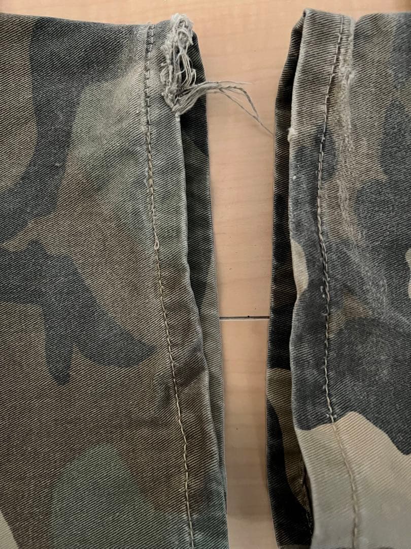 AMIRI 迷彩デニムパンツ　カモフラージュ柄　サイズ30