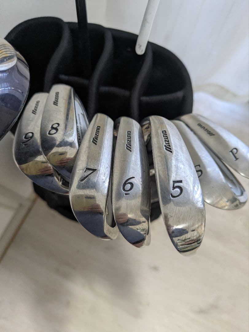 ミズノ FINALISTEX キャディバッグ クラブセット