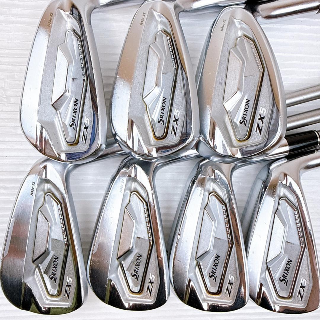 SRIXON　ZX5 MkⅡ　アイアンセット　7本　純正ディアマナS／スリクソン