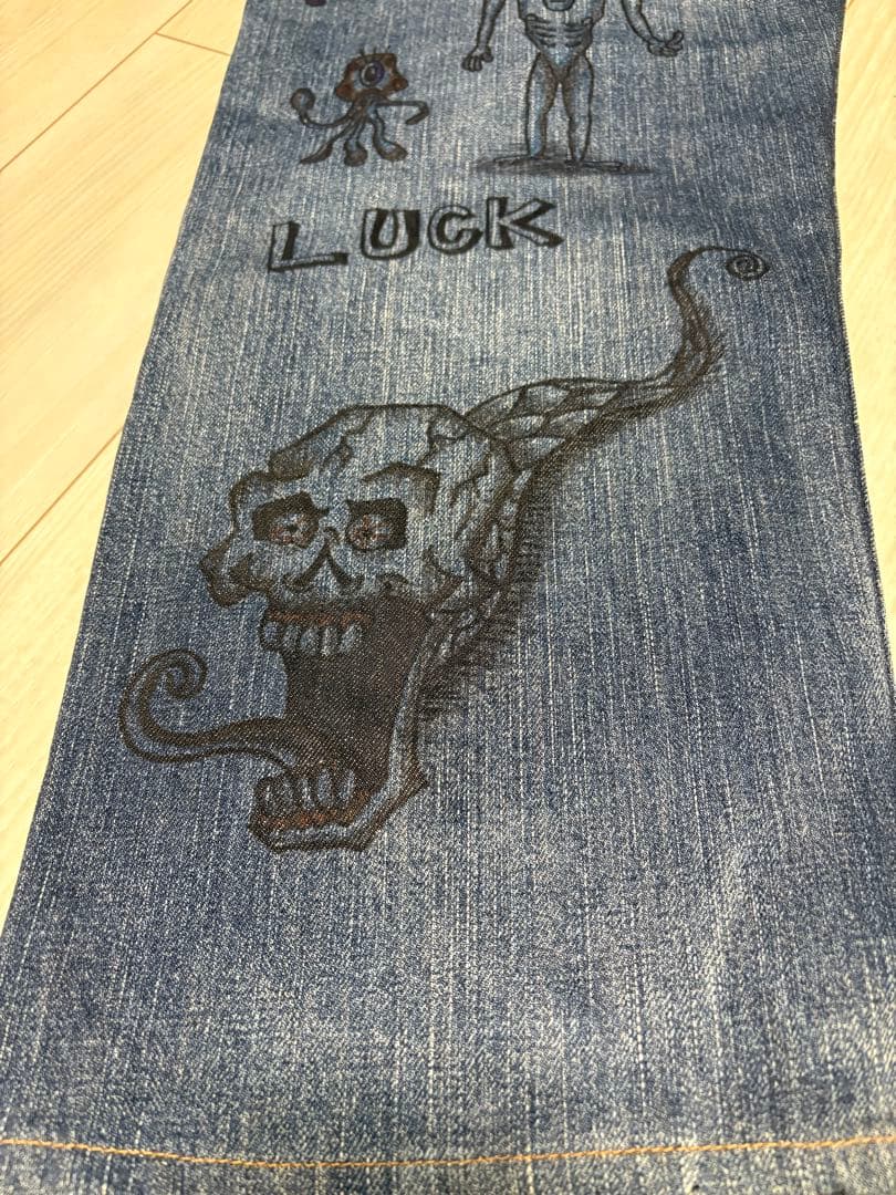 リーバイス ペイントパンツ メモリアルパンツ