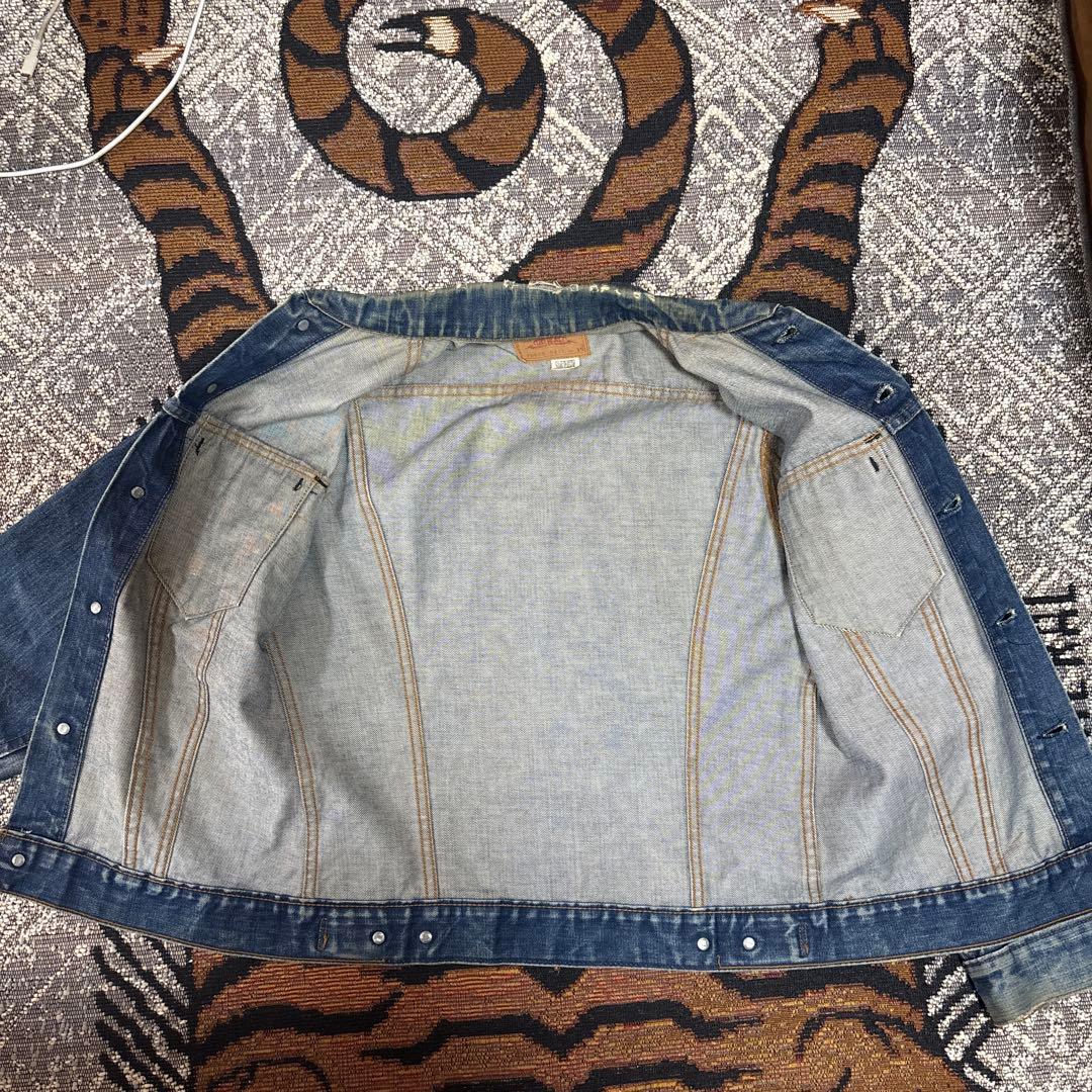 60s 70s usa製 70505 ビックE デニムジャケット リーバイス