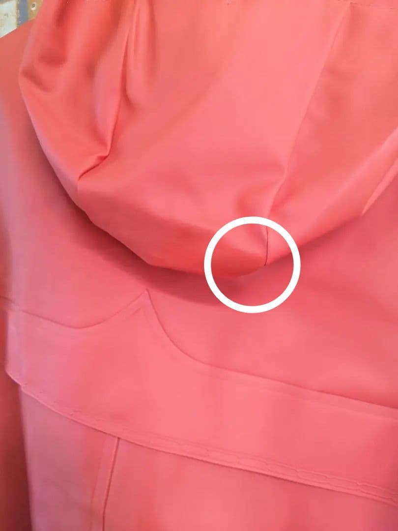 新品　わけあり　ハンター　HUNTER レインコート　XS オレンジ