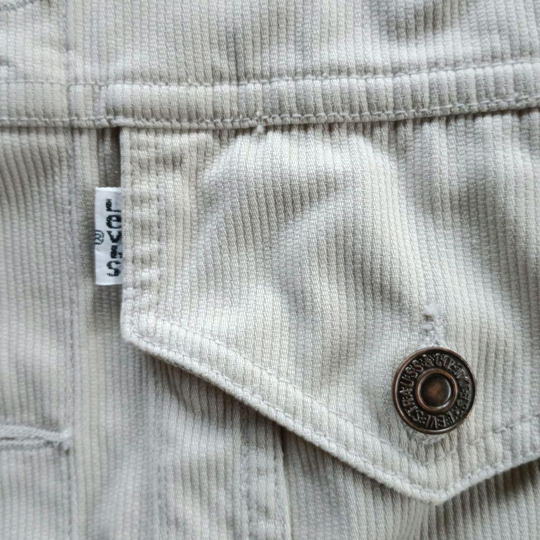 90s Levi's トラッカージャケット38 ピケ素材 香港製 70505