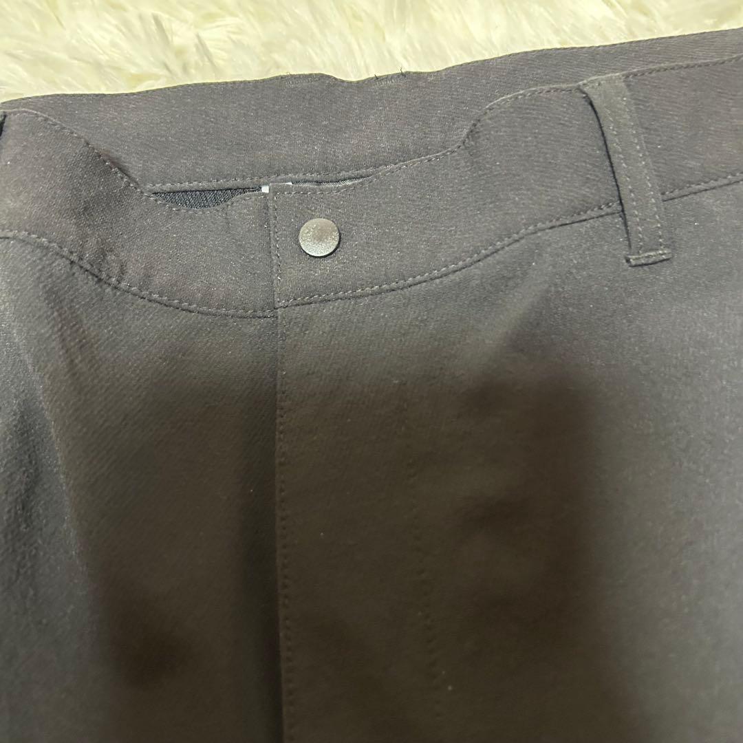 【NEW ERA】テーパードストレッチ ナイロンパンツ ブラックXXLサイズ