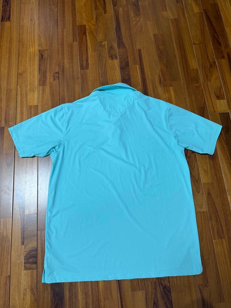 Erastitude Golf 水色ポロシャツ M