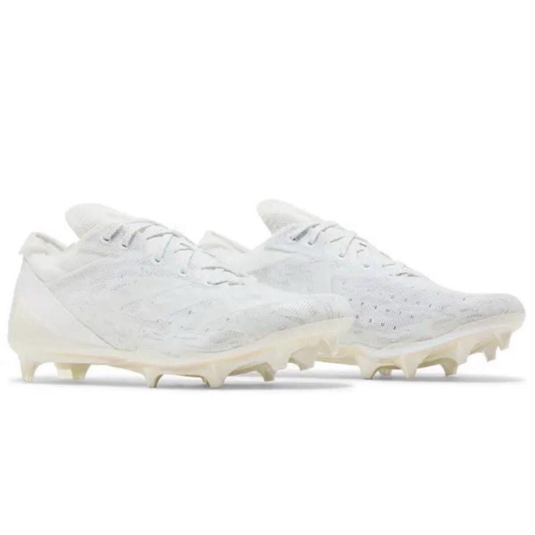 アディダス 27 アディゼロ エレクトリック アメフト スパイク シューズ 白