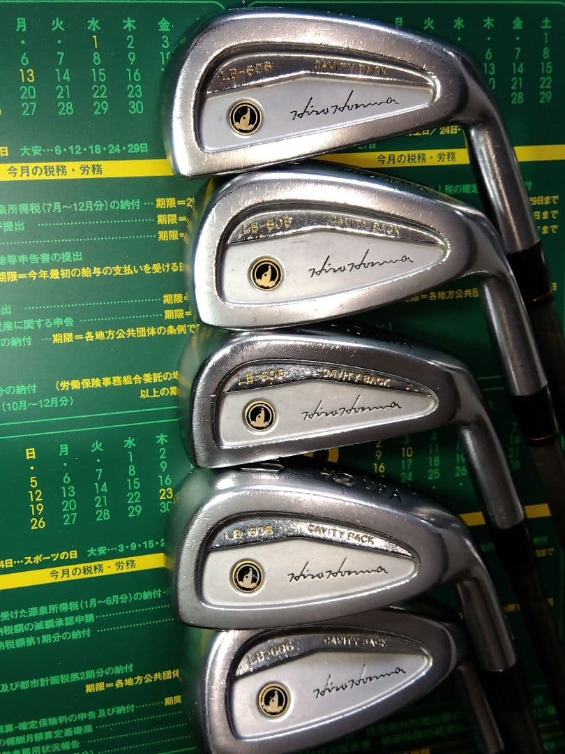 HONMA ゴルフ クラブ　LBー 606　3〜11 ビンテージ ゴルフクラブ