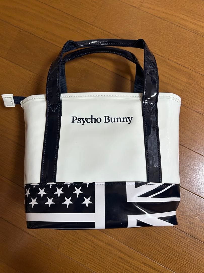 サイコバニー　エナメル製カートバッグとマーカー