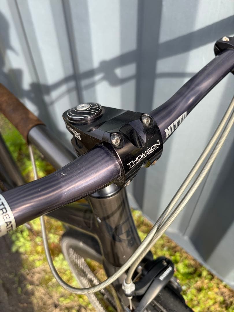 LEADER BIKE KAGERO 2018年モデル ガンメタル Mサイズ