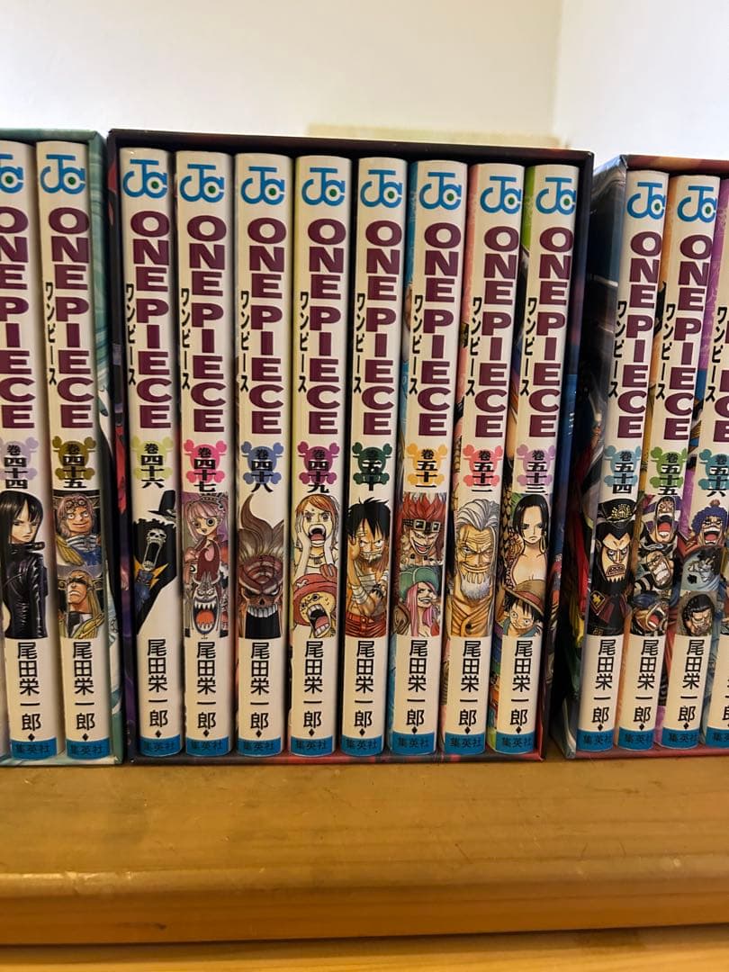 ワンピースBOXセット一巻〜七十巻