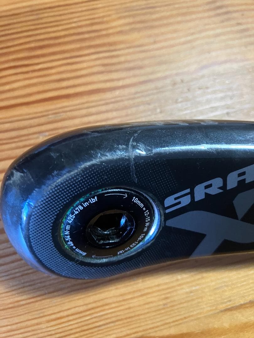 SRAM XO1 DHカーボンクランク、165mm