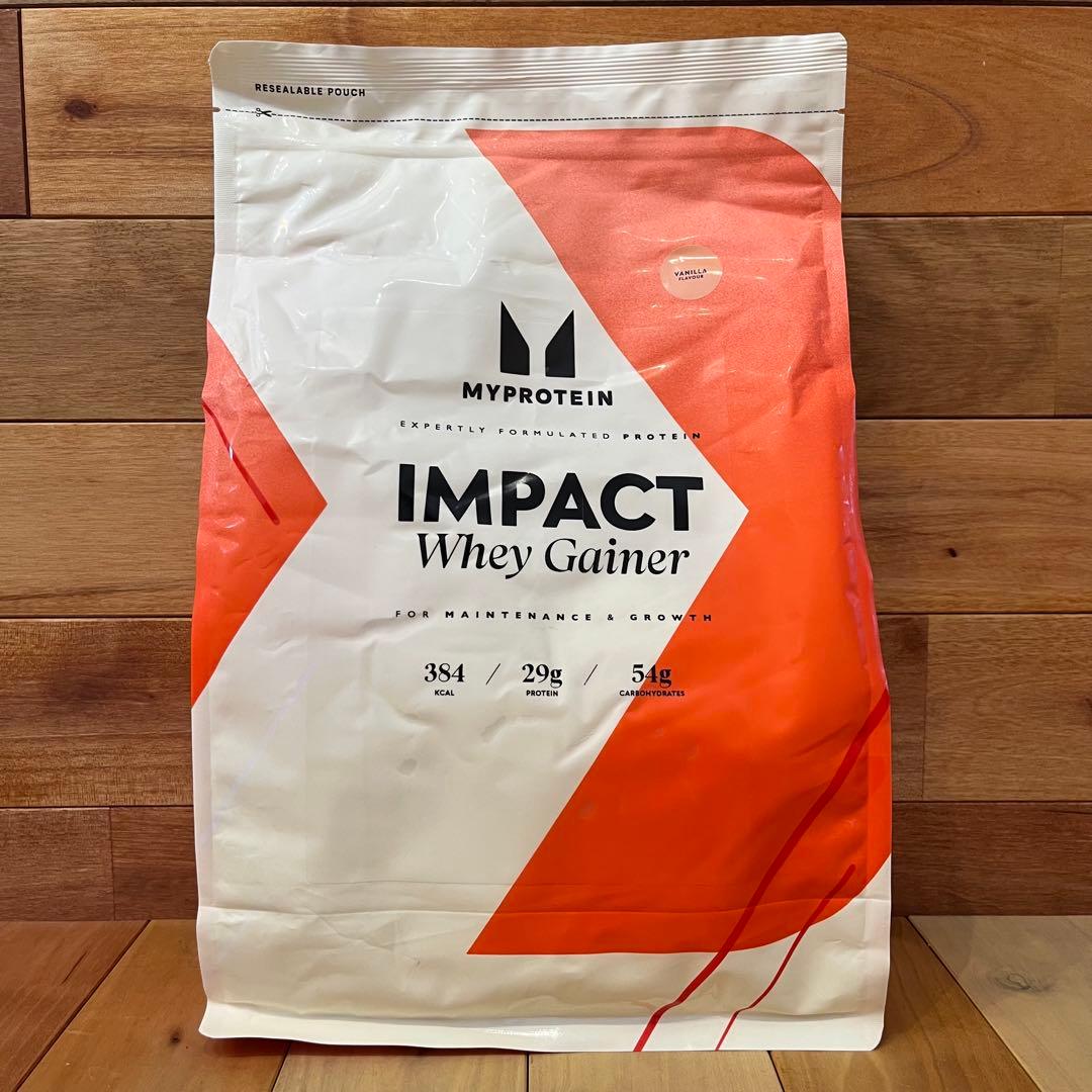 マイプロテイン　ウエイトゲイナーブレンド　2.5kg　バニラ　②