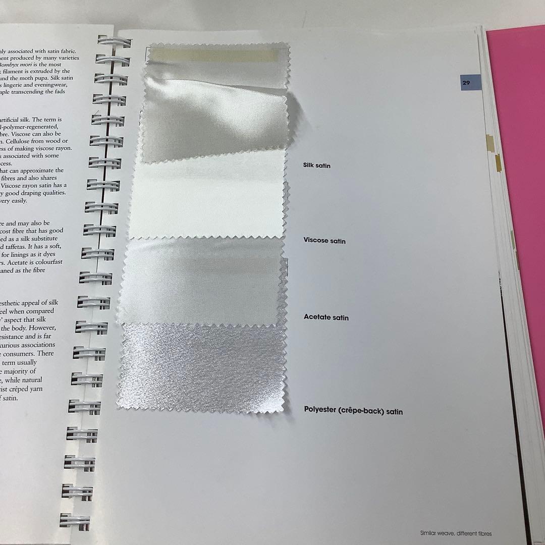 洋書 Fabric for Fashion: The Swatch Book