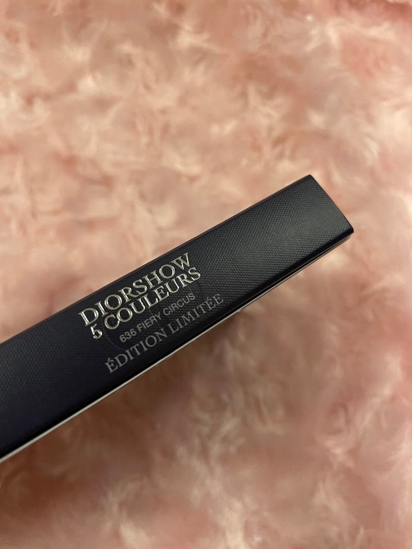 ディオールショウ サンククルール 636ファイアリーサーカス　ホリデー限定