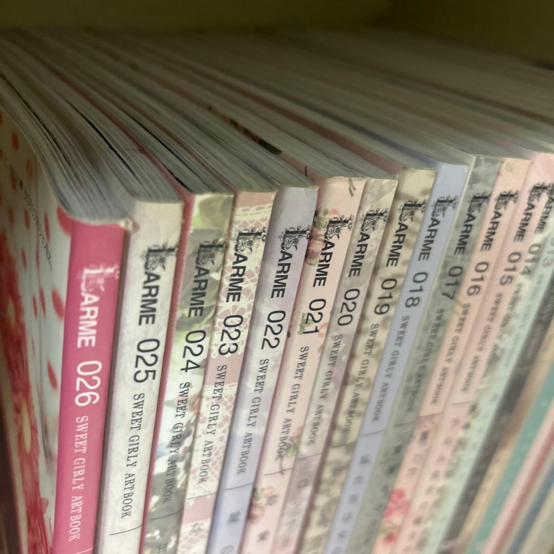 ファッション雑誌LARME まとめ売り 25冊＋おまけ