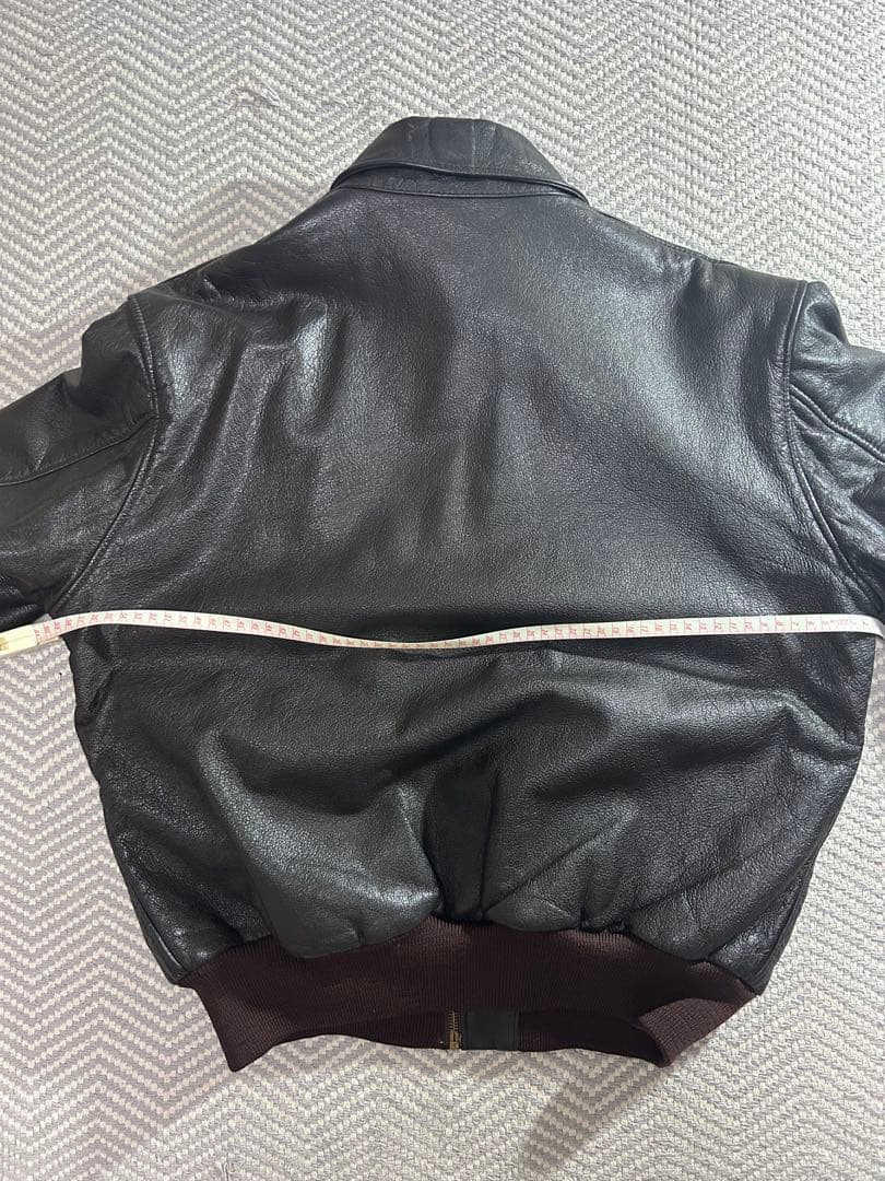 80s l.l.bean A-2 レザージャケットフライト 44 USA製