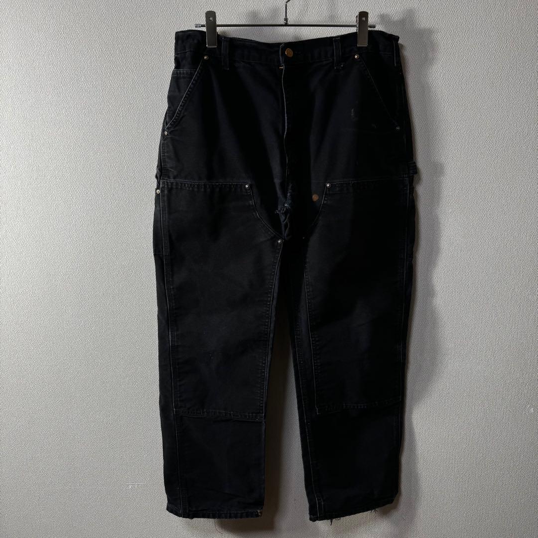 Y*i様 激レア Carhartt double knee ダブルニーブラック
