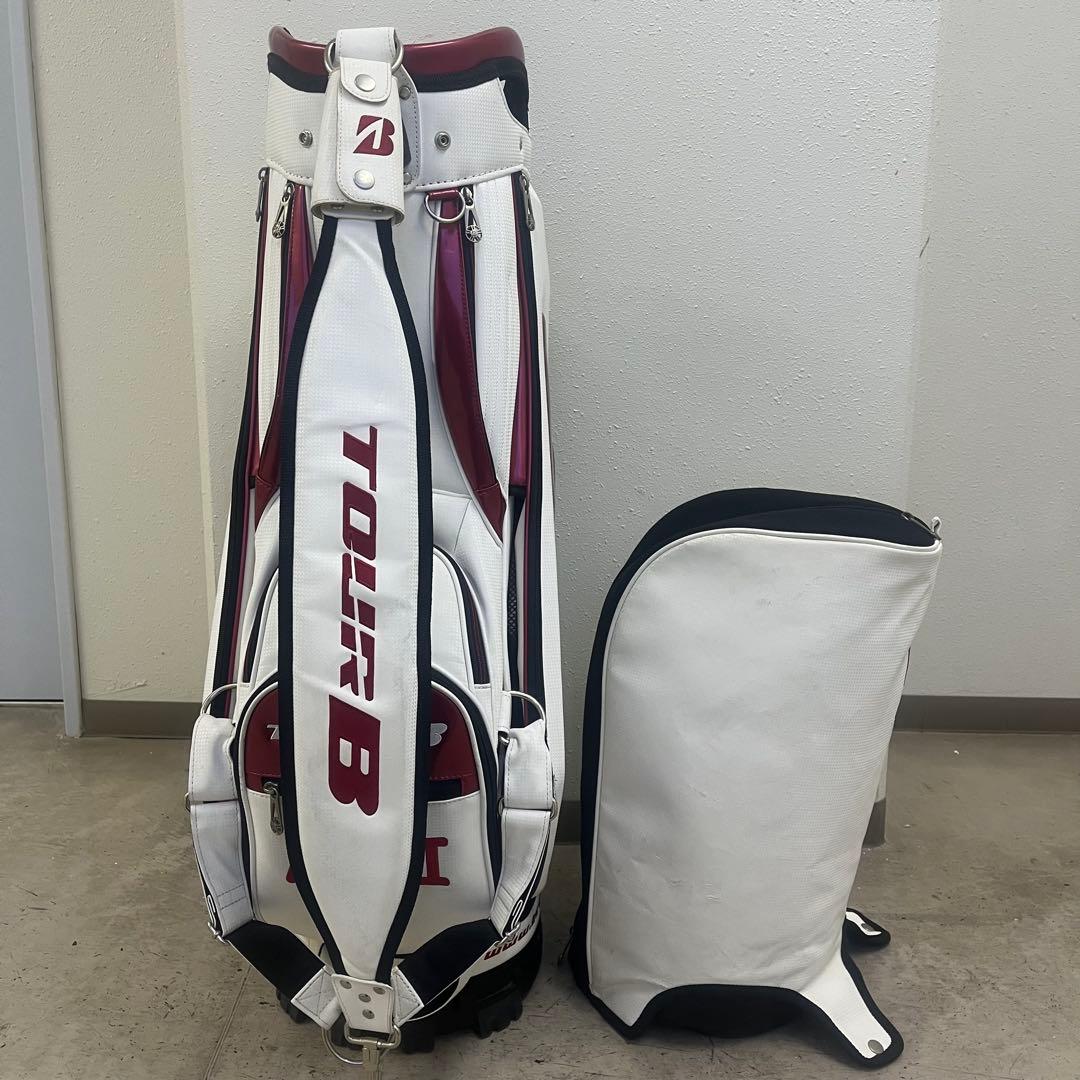 ブリヂストン TOUR B 宮里藍 引退記念限定 3点式プロモデルキャディバッグ