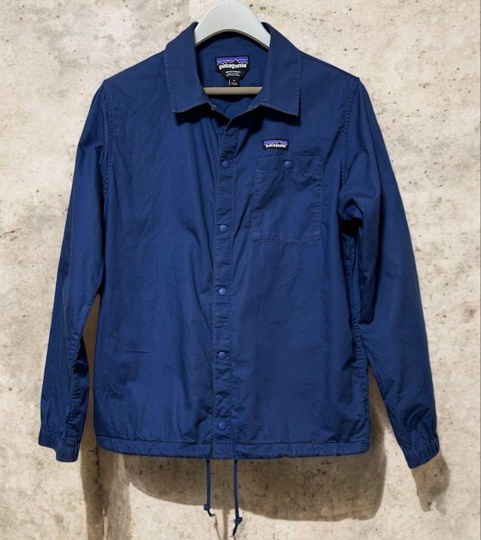 季節先取り　パタゴニア　　　　　コーチジャケット　　綿麻混紡　STY25335