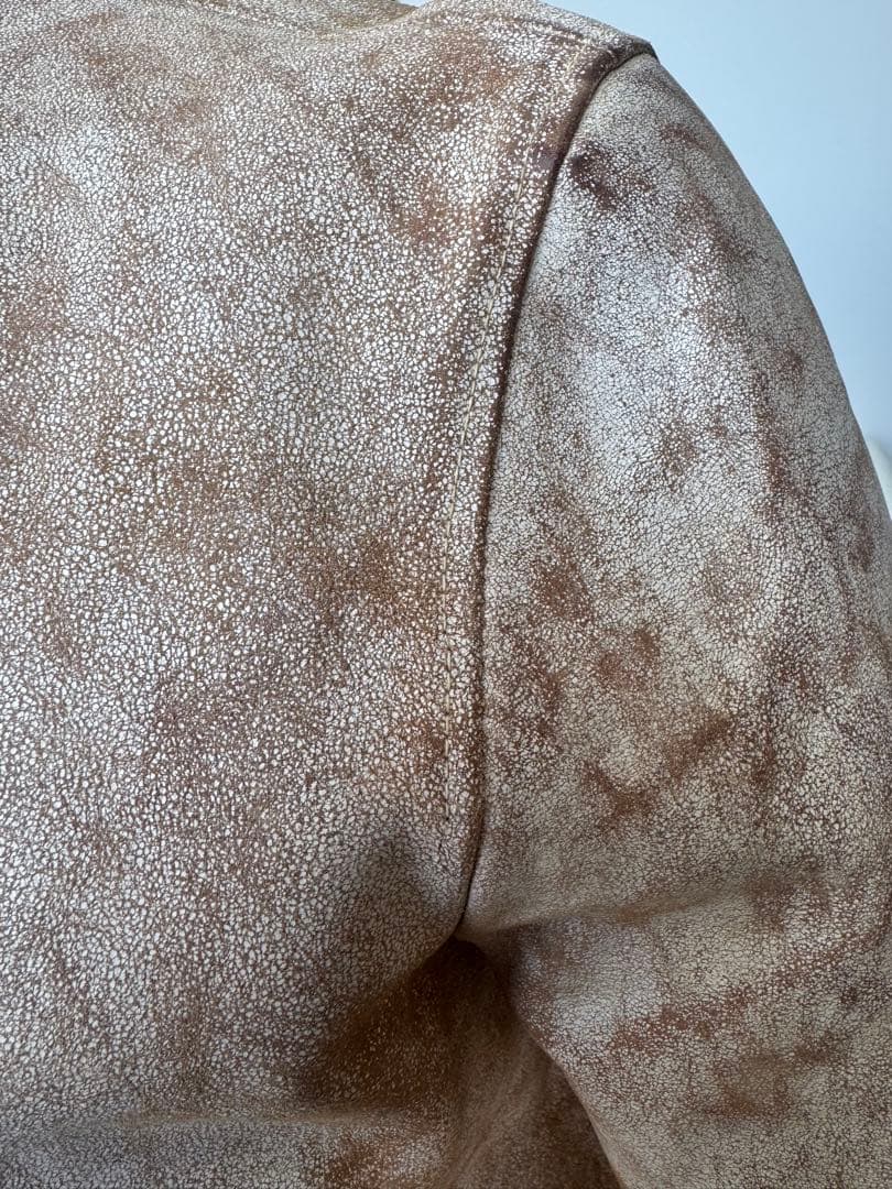 カルペディエム　シングル　ライダース　馬革　アンティーク加工