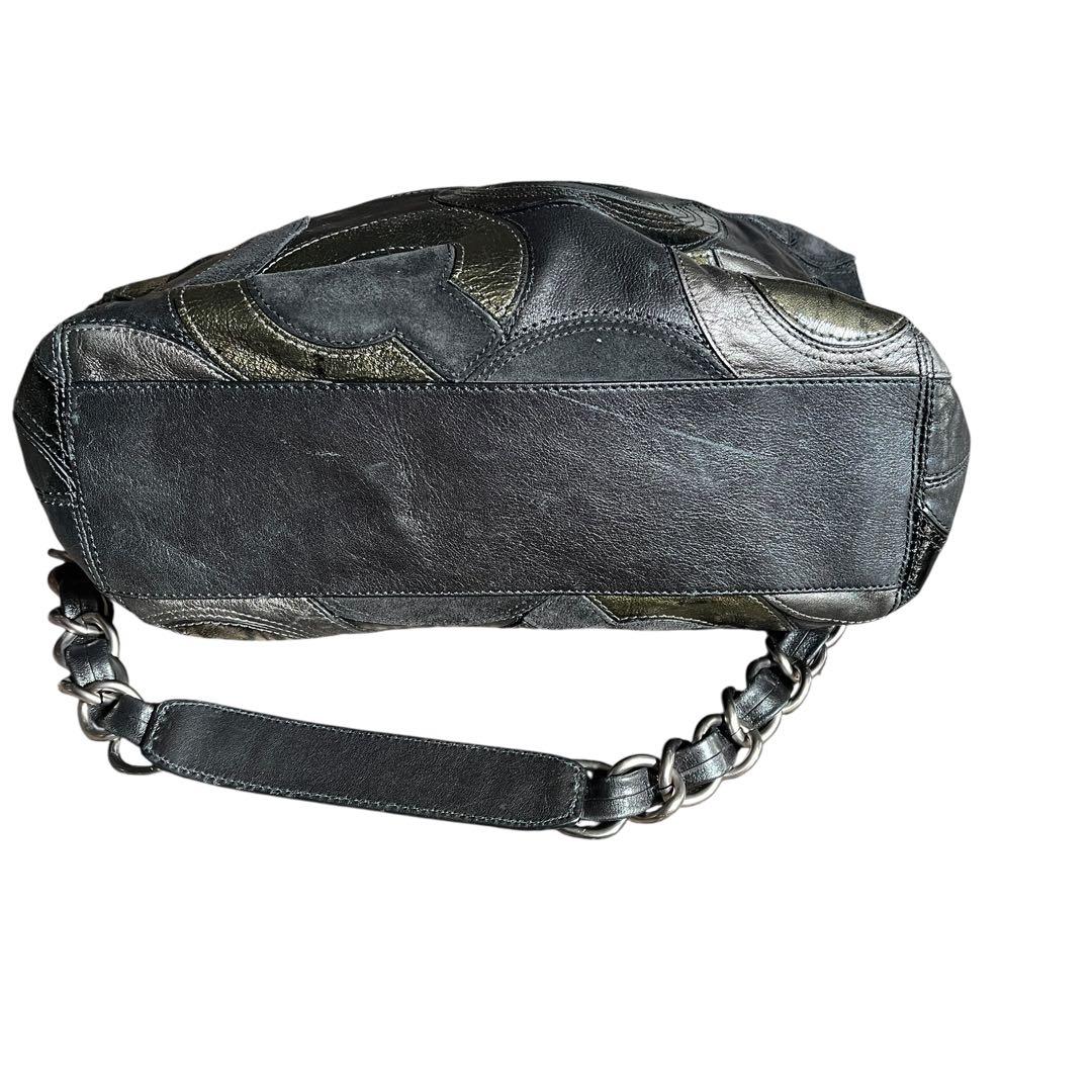 COACH コーチ 0969A4 2WAYスエードレザーバッグ C柄