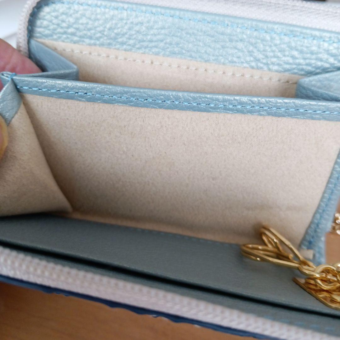 【アタオ】ベルハッピーヴィトログラスハート、キィーケースミニ財布★箱あり