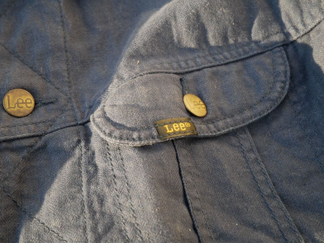 希少美品 Lee Westerner 復刻 ネイビー シャンブレー生地 即購入可