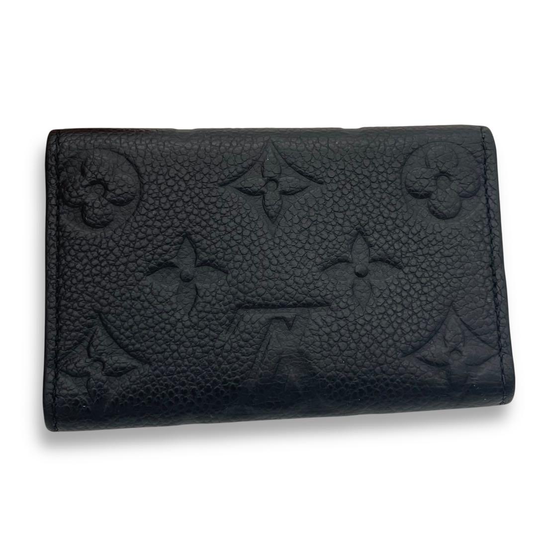 ルイヴィトン 6連 キーケース ミュルティクレ6 モノグラム アンプラント 黒