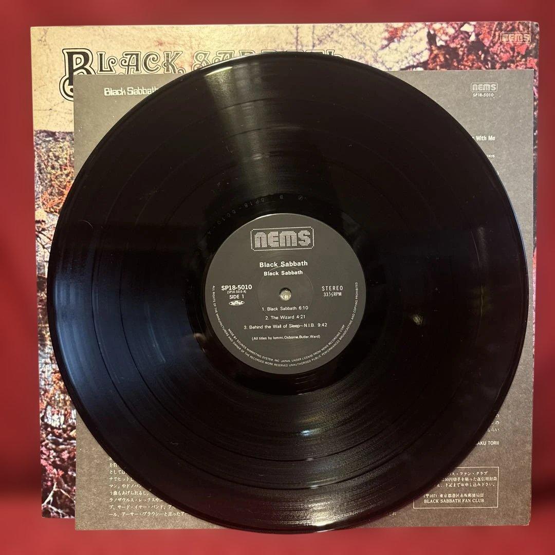 LPレコード♬BLACK SABBATH ブラック・サバス「黒い安息日」