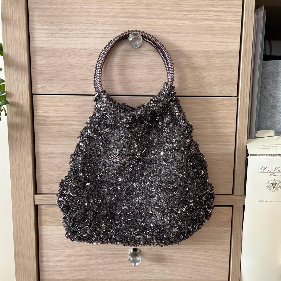 ANTEPRIMAアンテプリマ　ビーズ&スパンコールバック