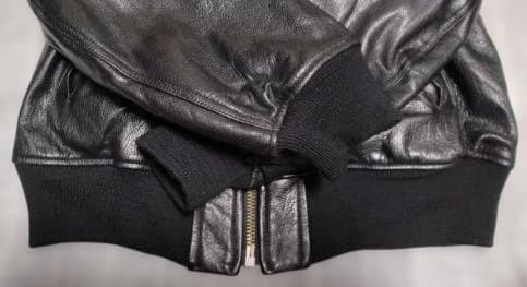 【本革】type MA-１ レザージャケット 黒