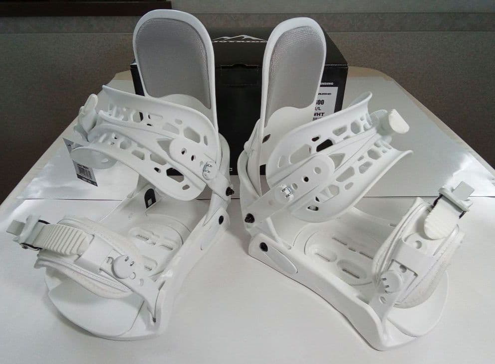 新品未使用/JOYRIDE ボードビンディング JOBG-800 WHT/M-L