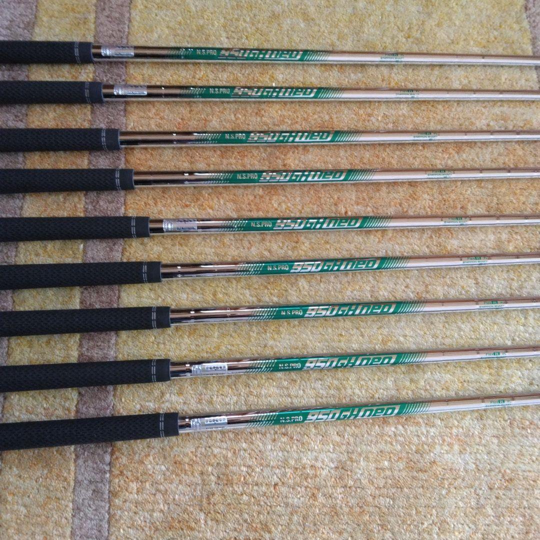 レフティ美品　希少限定1セットキャロウェイPARADYM アイアン9本2023年