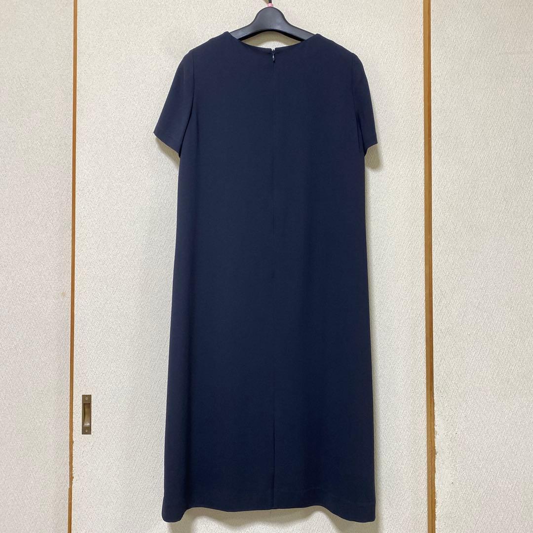 お受験 トランスワーク　ブラックネイビーワンピース　新品タグ付き