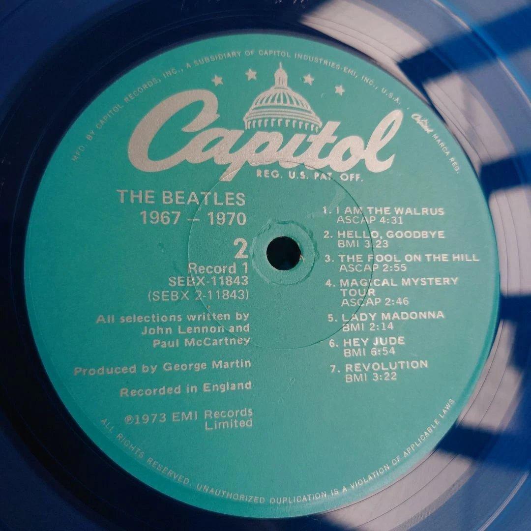 レア•ブルーUS盤The Beatles / 1967-1970